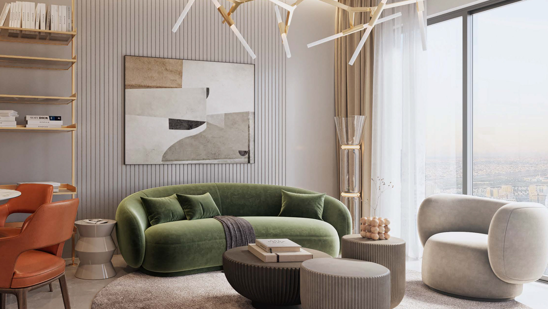 Comfortable studio apartment in Dubai